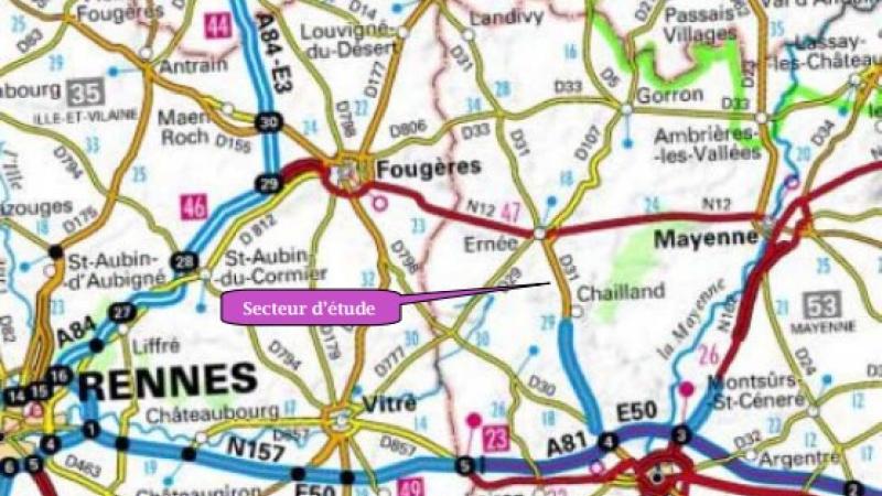 RD31 AMENAGEMENT ENTRE CHAILLAND ET ERNEE