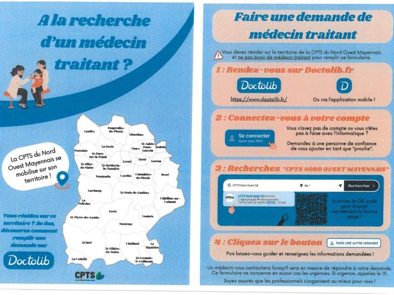 Aux habitants sans médecin traitant