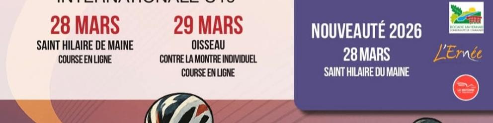 Course cycliste tour du Bocage et de l'Ernée…